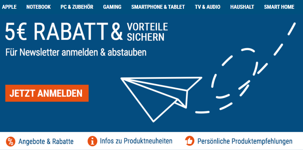 Der Newsletter von Cyberport