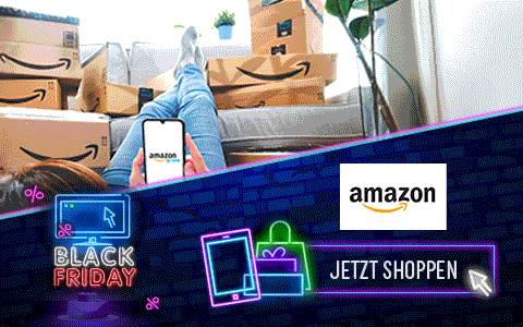 Shoppe am Black Friday 2025 mit Rabatt bei Amazon!