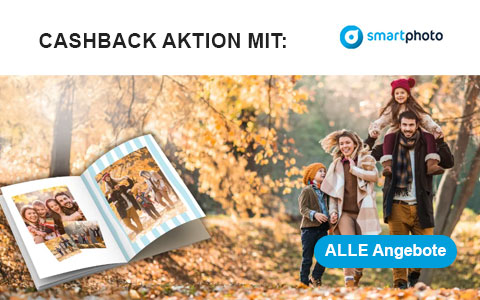 Smartphoto Österreich Cashback Aktionen & Gutscheine