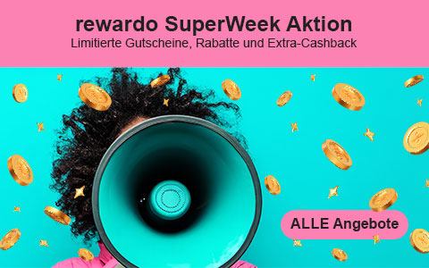 SuperWeek Cashback & Gutscheine Österreich bei rewardo.at