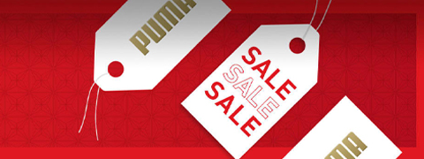 PUMA  Sale: Jetzt ordentlich Rabatte bis zu 40% sichern