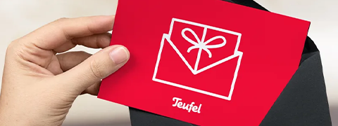 Geschenketipp: Verschenke einen Teufel Gutschein schon ab 25€ Geschenketipp: Verschenke einen Teufel Gutschein schon ab 25€