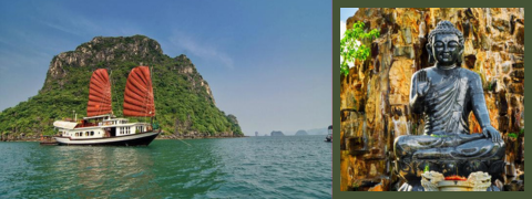 Vietnam - Rundreise / Vietnam:  Hotels und Dschunke, ab 2099€ pro Person inkl. Flug
