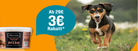 Zooroyal Angebot: Sichere dir 3€ Nachlass auf Hundesnacks!