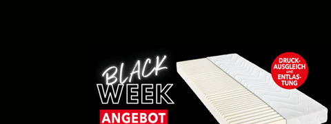 BlackWeek|MatratzenConcord|50% Rabatt auf Schaummatratze