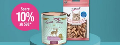 Attraktive 10% Ersparnis auf ZooRoyal Nassfutter & Snacks! 