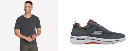 Skechers Herren Sale: Bis zu 30% Rabatt auf ausgewählte Schuhe & Kleidung