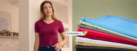 Ernstings family Angebote: 50% auf den 2. Artikel für Damen-Shirts
