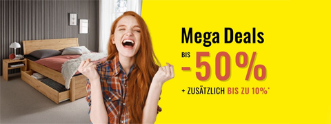 WSV Mega Deals bis 50% reduziert + bis 10% Betten.at Gutschein on top