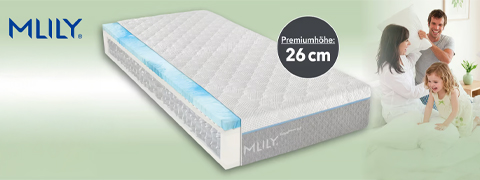 Matratzen Concord Angebot: 50% Rabatt auf die MLILY Royal Deluxe
