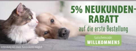 Nur für Neukunden: 5% Rabatt auf die erste Bestellung