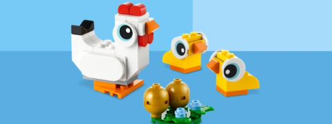 LEGO® Oster-Hühner GRATIS zu deinem Einkauf ab 40€