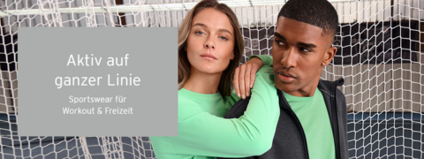 Jetzt bei Tchibo: Sportswear für Workout und Freizeit