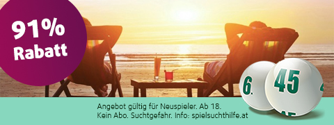 11€ Gutschein: 10 Tippfelder LOTTO 6 aus 45 für 1€ 11€ Gutschein: 10 Tippfelder LOTTO 6 aus 45 für 1€